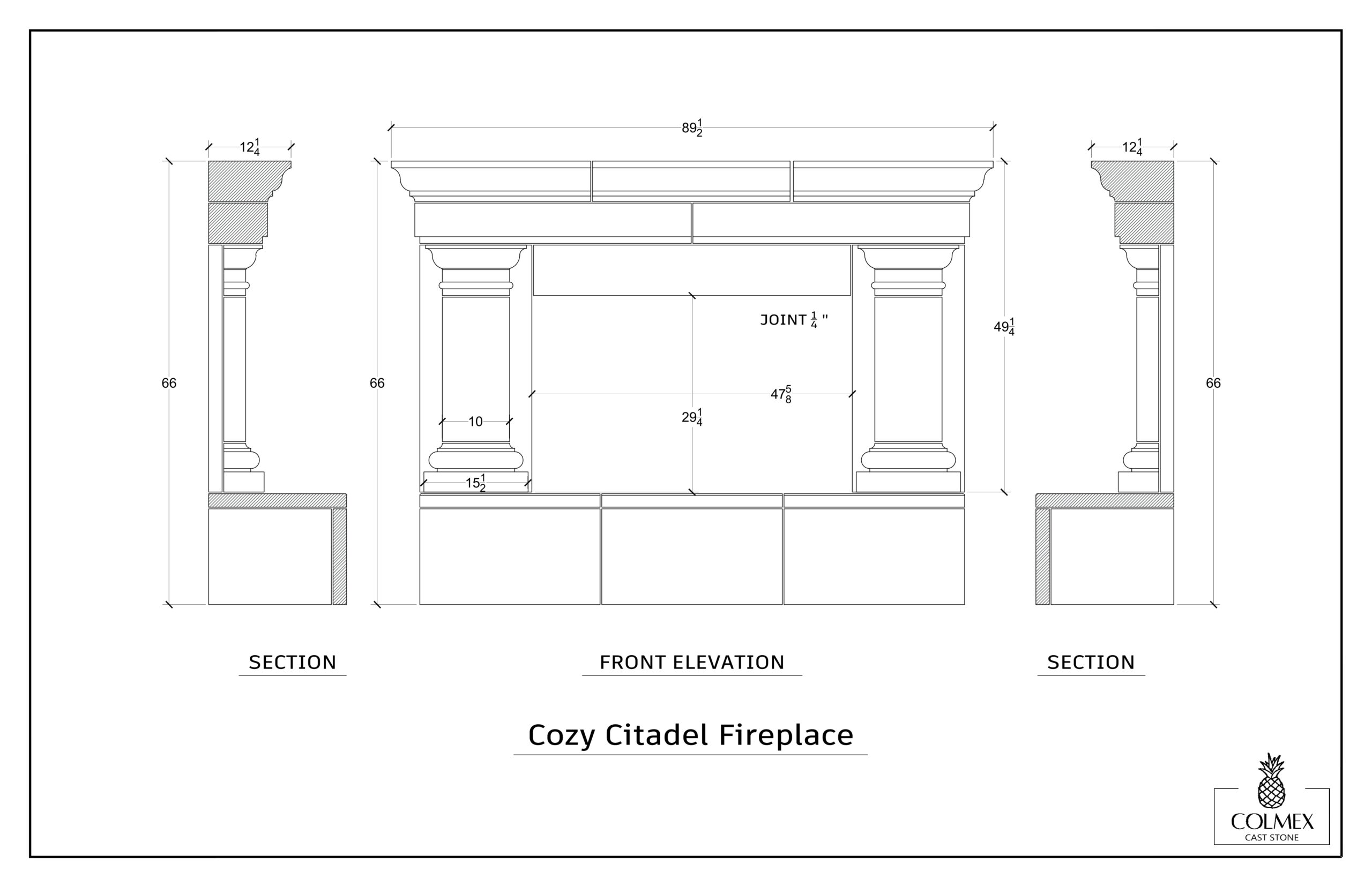 Cozy Citadel Fireplace - Image 2