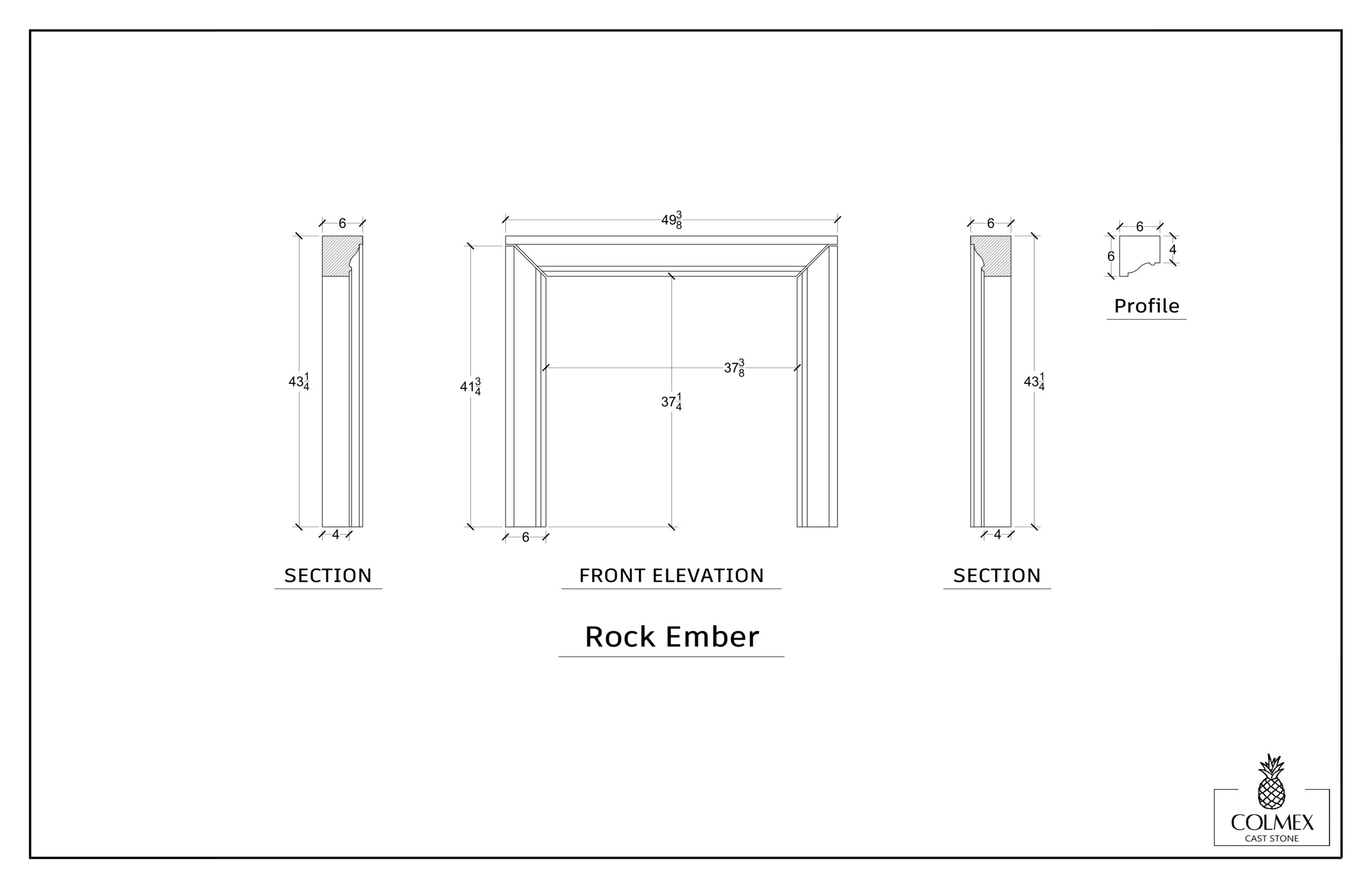 Rock Ember Fireplace - Image 4