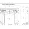 Heritage Hearth Cast Stone Fireplace Mantel Surround - Image 5