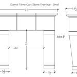 Eternal Flame Cast Stone Fireplace Small