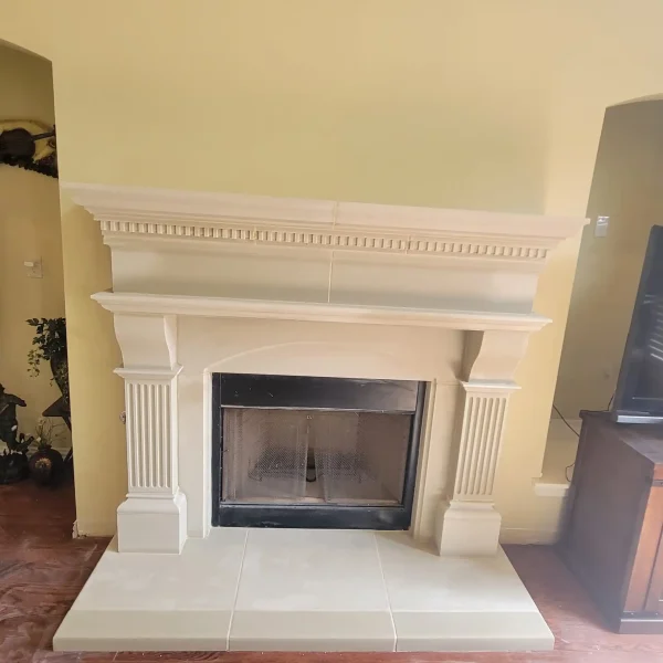 Fireplace12-VENETIAN CAST STONE FIREPLACE