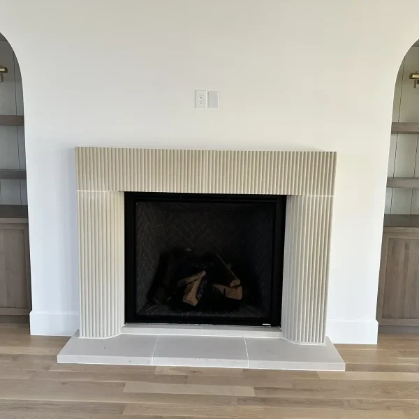 Fireplace9-Fluted - White