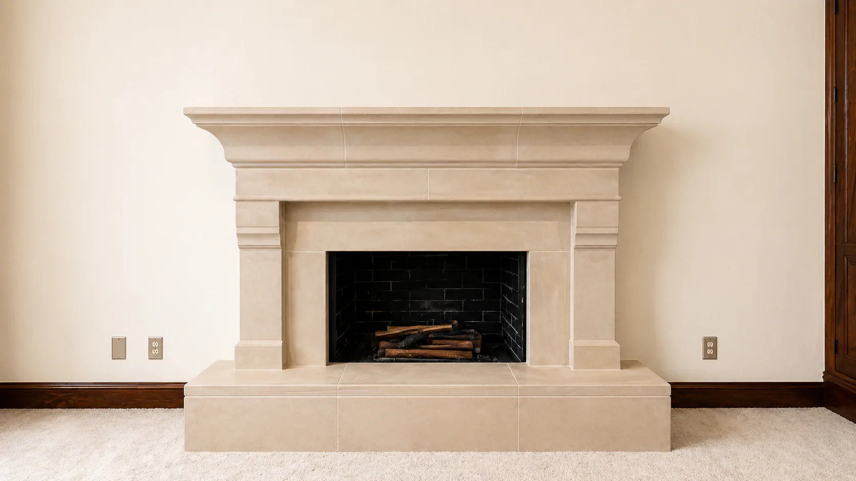 Serene Flame Fireplace - Image 2