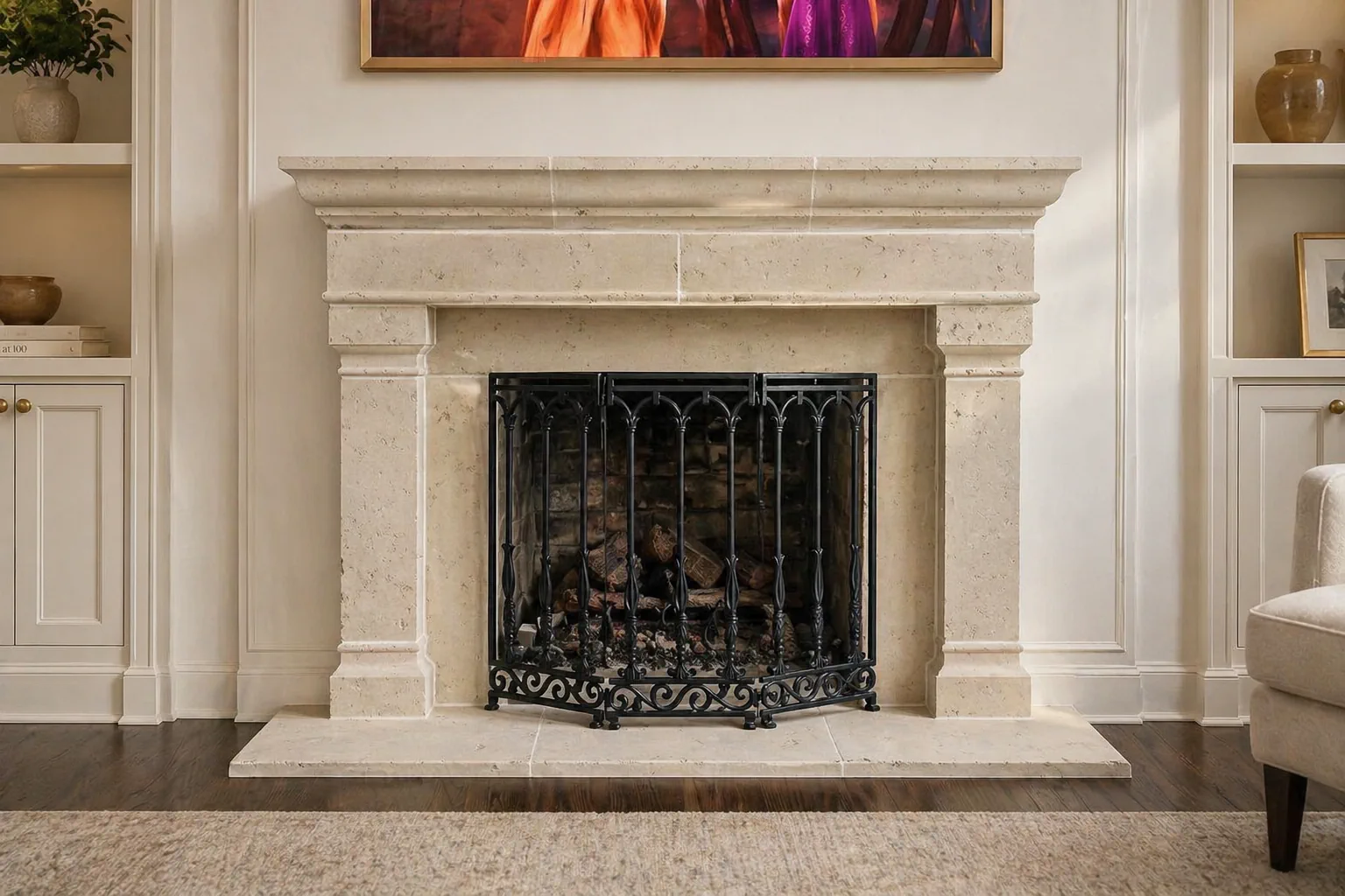 Whispering Flames Fireplace